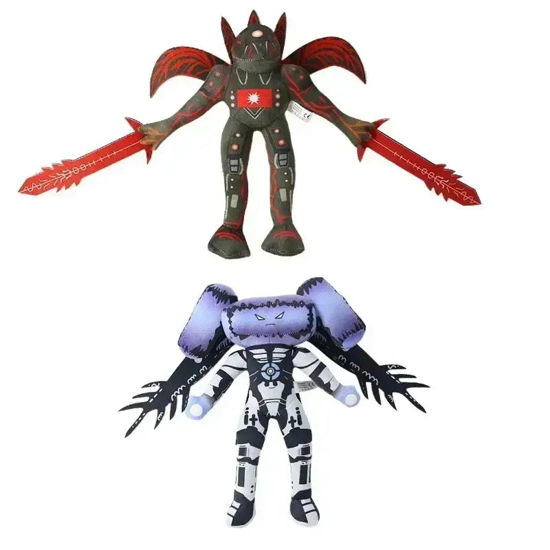 Funny Skibidi Toilet Plush for Grown Up Giggles - 2pcs