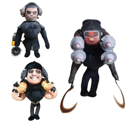 Funny Skibidi Toilet Plush That Looks Ready to Dance