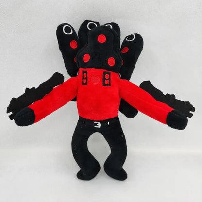 Funny Skibidi Toilet Plush That Looks Ready to Dance