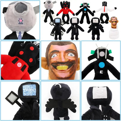 Funny Skibidi Toilet Plush That Looks Way Too Happy