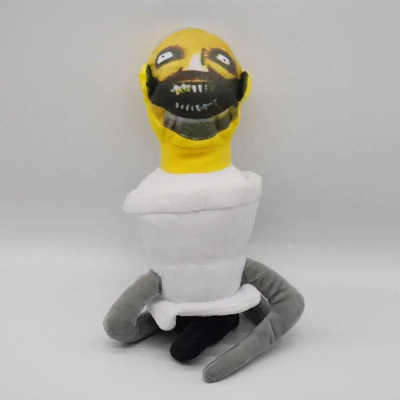 Funny Skibidi Toilet Plush That Looks Way Too Happy - A-009
