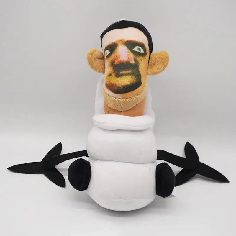 Funny Skibidi Toilet Plush That Looks Way Too Happy - A-015