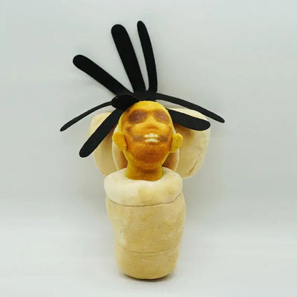 Funny Skibidi Toilet Plush That Looks Way Too Happy - A-021