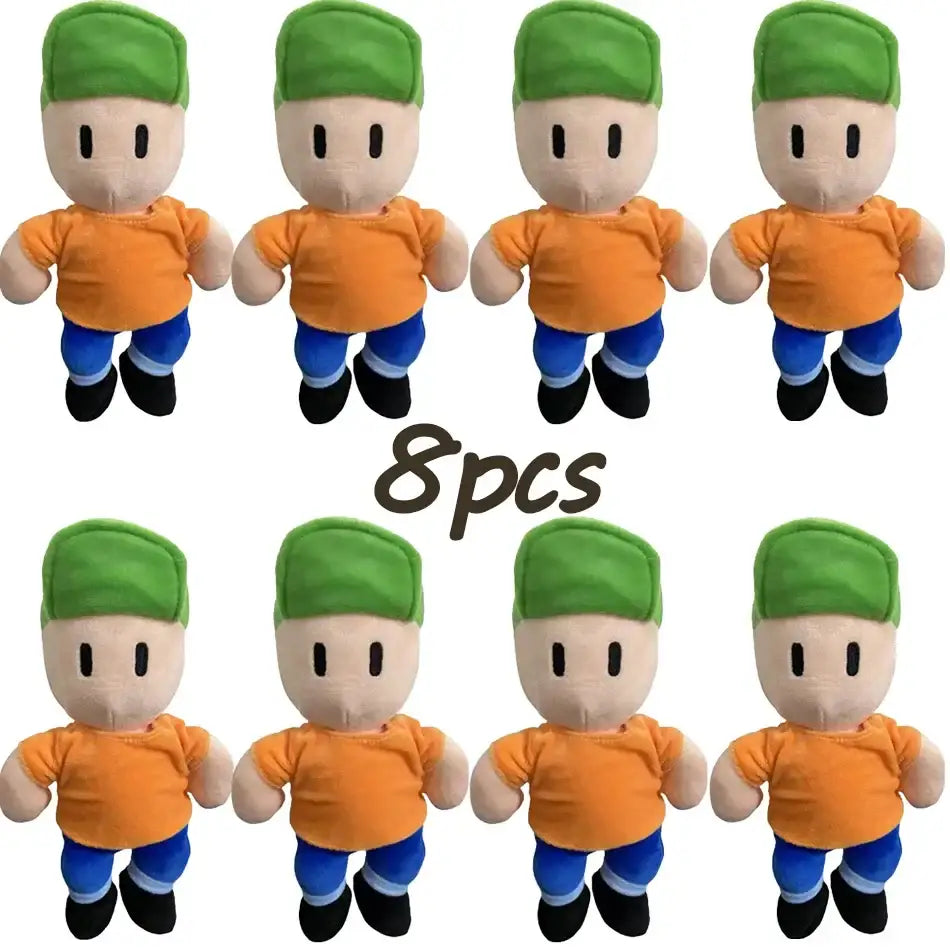 Funny Stumble Guys Plush Ready to Trip into Your Arms - 8PCS