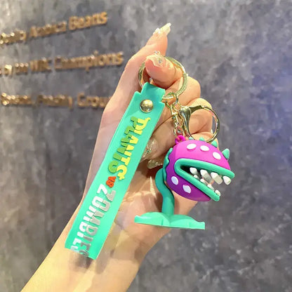 Funny Zombie Keychain for Gamer Gifts and Video Game Merchandise