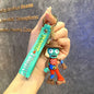 Funny Zombie Keychain for Gamer Gifts and Video Game Merchandise - E