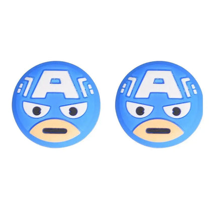 2PCS Silicone Thumbstick Grip Cap For Playstation 5 PS5 PS4 Xbox Series X/S Controller Accessories Game Joystick Protective Caps Q