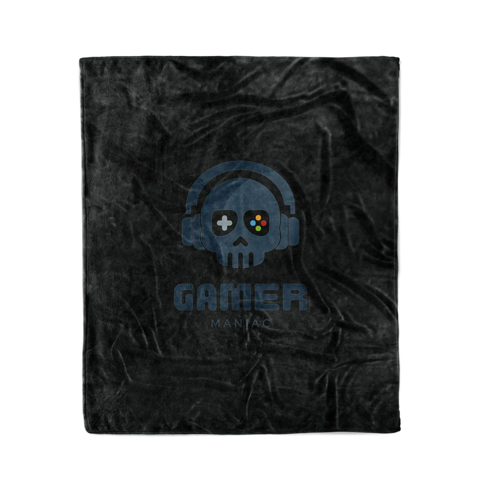 Gamer Gam Maniac Grunge Graff - Fleece Blanket - Gapo Goods - 