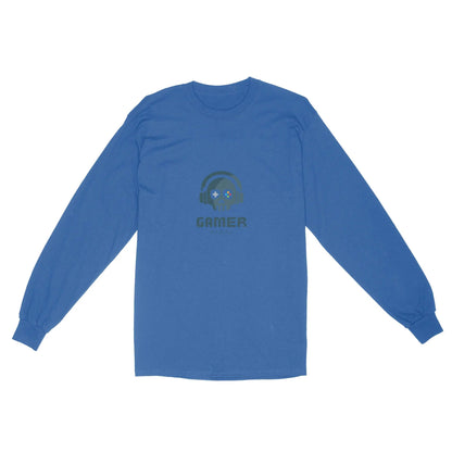 Gamer gift Grunge Graff - Unisex Sleeve Printed Standard Long Sleeve - Gapo Goods - 