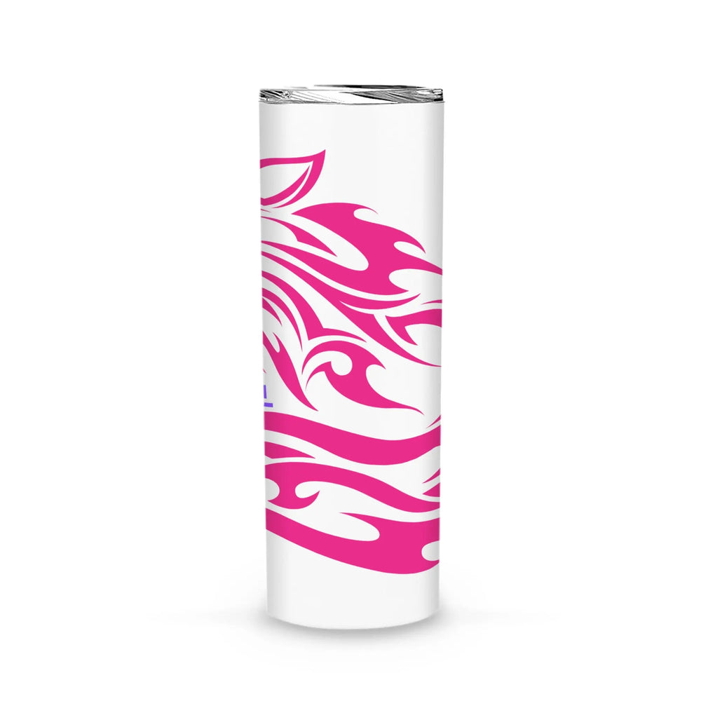 Gamer Girl Pink Fox - Custom Skinny Tumbler - Gapo Goods - Tumbler