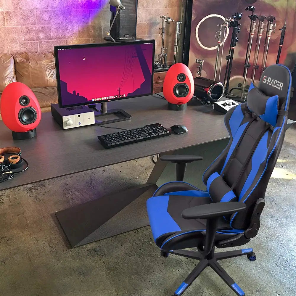 Homall Gaming Chair – Ergonomic Computer Chair with Lumbar Support & Headrest Pillow Gaming Accessories
