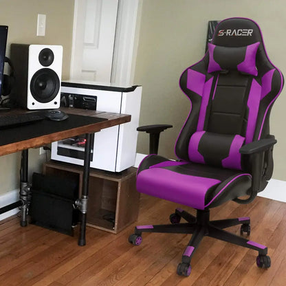 Homall Gaming Chair – Ergonomic Computer Chair with Lumbar Support & Headrest Pillow Gaming Accessories
