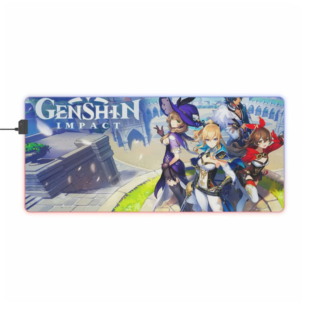 Gaming Mouse Pad Genshin Impact - Gapo Goods - Home Decor