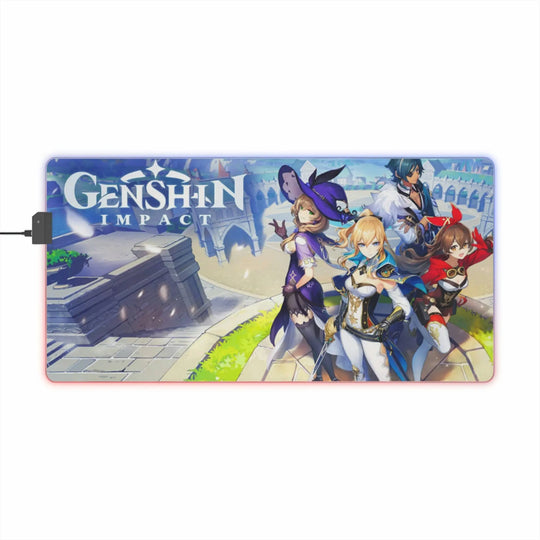 Gaming Mouse Pad Genshin Impact - Gapo Goods - Home Decor