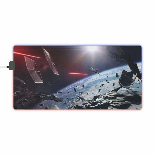 Gaming Mouse Pad Space X - Wing Space Junk - Gapo Goods - Home Decor