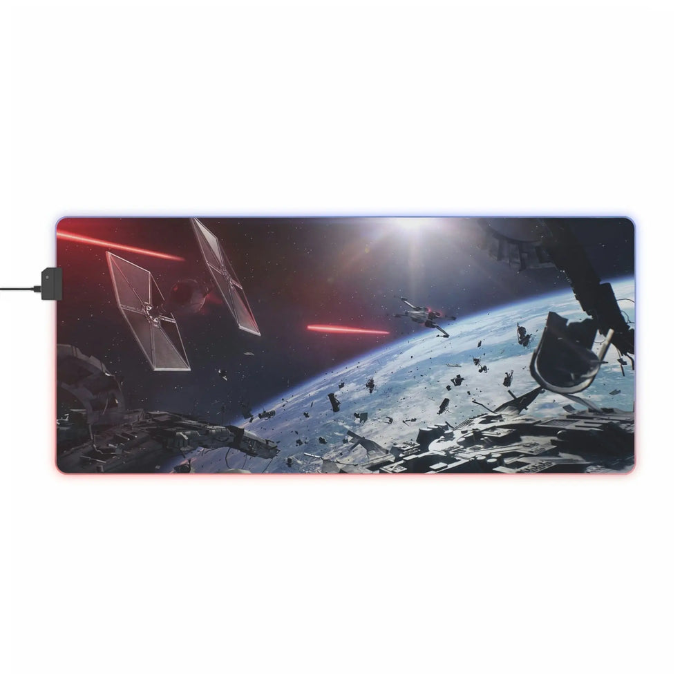 Gaming Mouse Pad Space X - Wing Space Junk - Gapo Goods - Home Decor