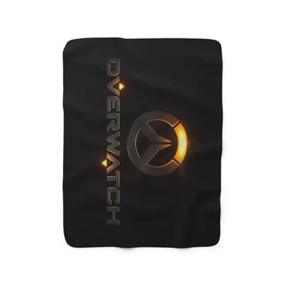 Overwatch Sherpa Blanket – Plush Cozy Fleece Throw for Ultimate Warmth Blanket