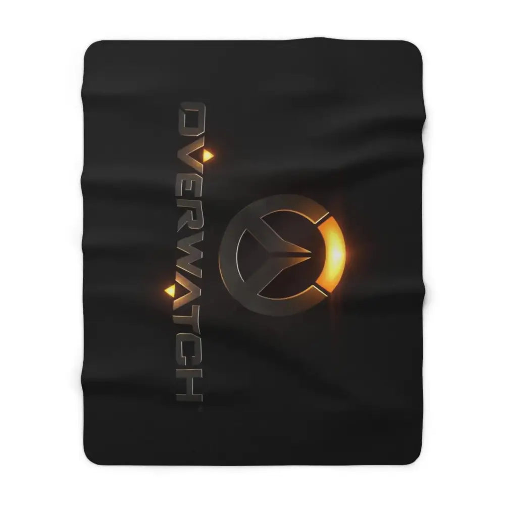 Overwatch Sherpa Blanket – Plush Cozy Fleece Throw for Ultimate Warmth Blanket