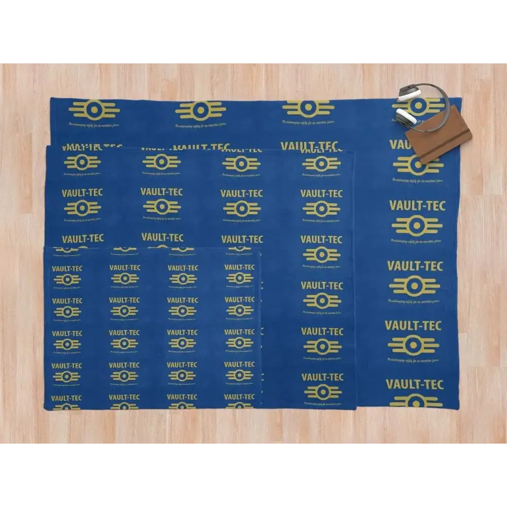 Vault-Tec Travel Throw Blanket