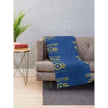 Vault-Tec Travel Throw Blanket