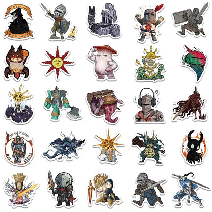 Dark Souls Stickers – Waterproof Vinyl Decal Set | Durable Gamer Collectible Pack Stickers
