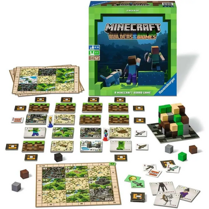 Minecraft Board Game - Ravensburger Strategy Board Game With Creative Building & Easy Setup Games