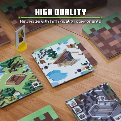 Minecraft Board Game - Ravensburger Strategy Board Game With Creative Building & Easy Setup Games