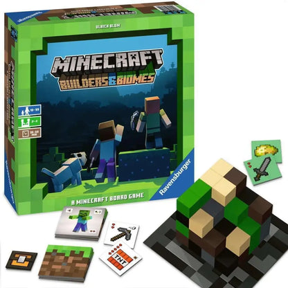 Minecraft Board Game - Ravensburger Strategy Board Game With Creative Building & Easy Setup Games