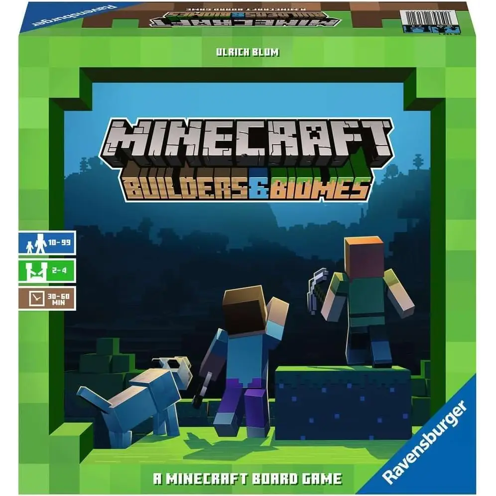Minecraft Board Game - Ravensburger Strategy Board Game With Creative Building & Easy Setup Games