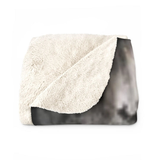 Ghost Sherpa Fleece Blanket - Gapo Goods - Home Decor