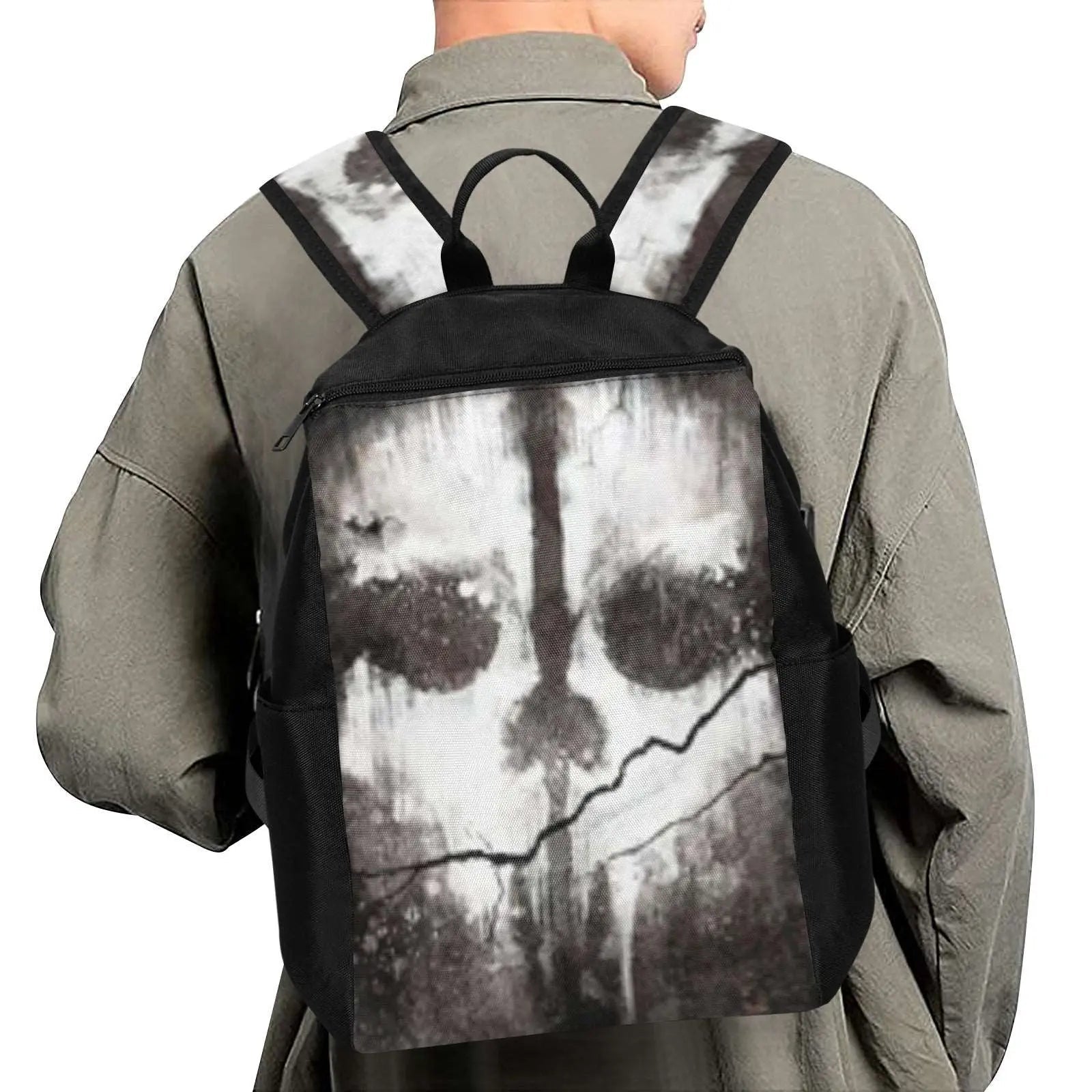 Ghosts Lightweight Casual Backpack (1730) - Gapo Goods - Bags