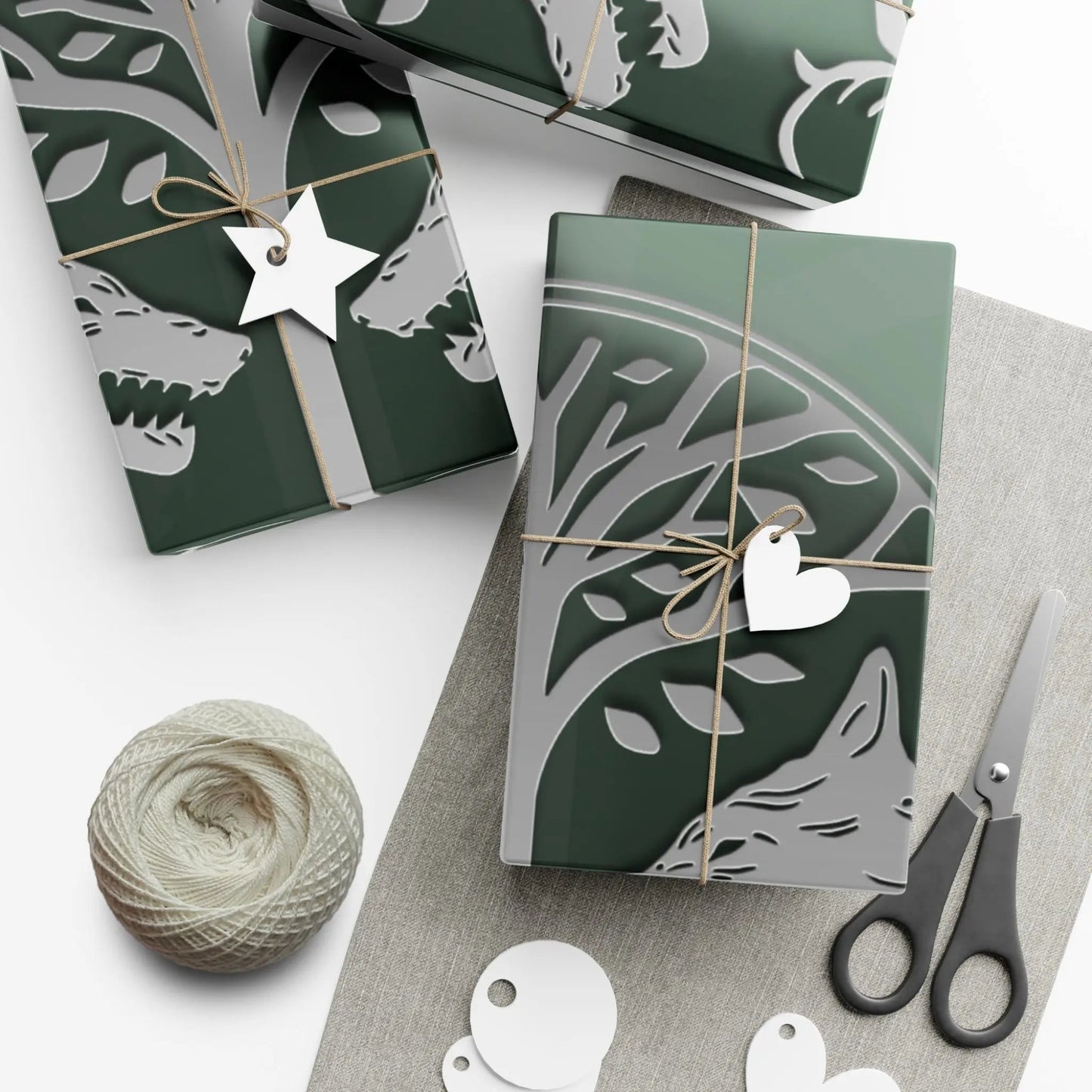 Gift Wrap Papers Iron Banner - Gapo Goods - Home Decor