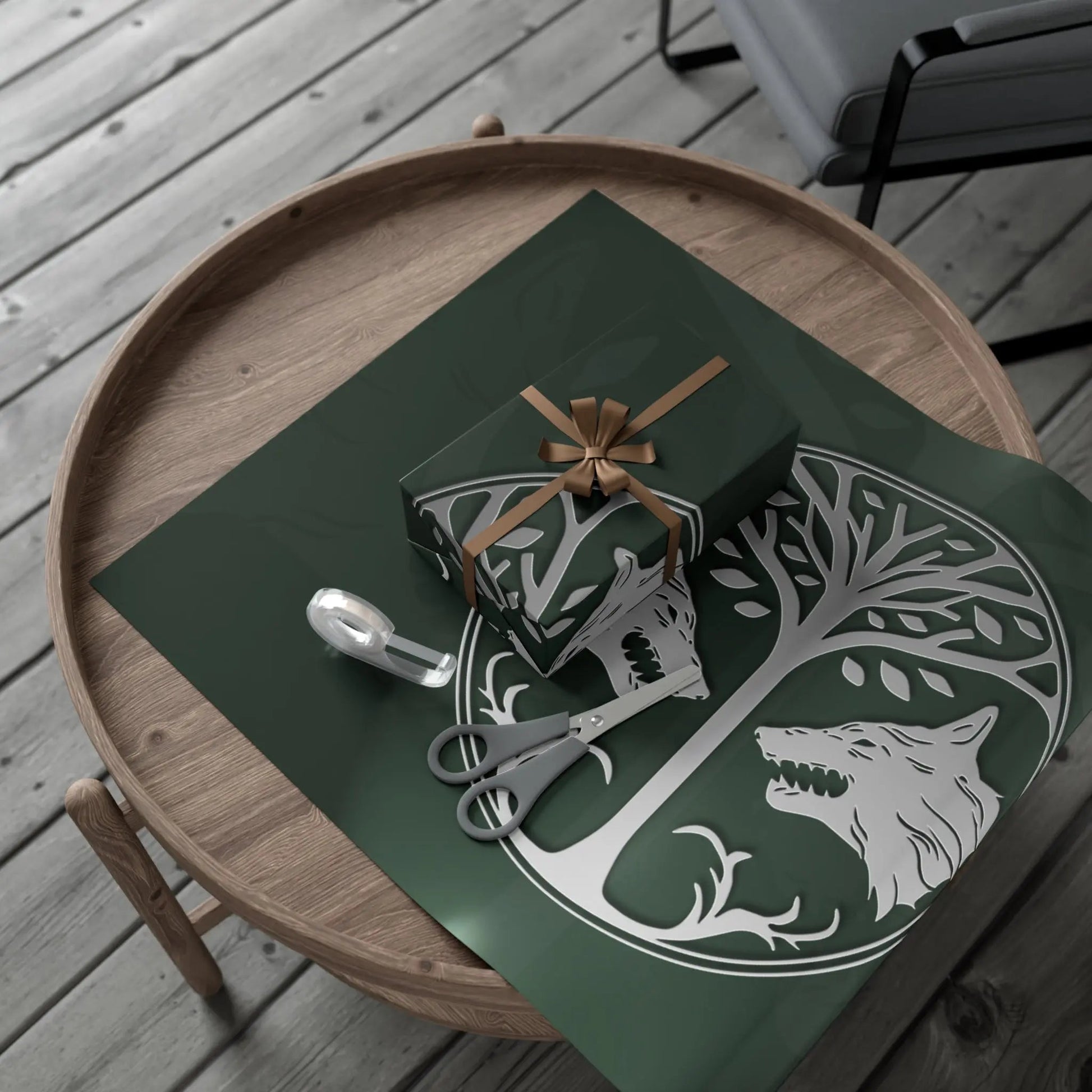 Gift Wrap Papers Iron Banner - Gapo Goods - Home Decor