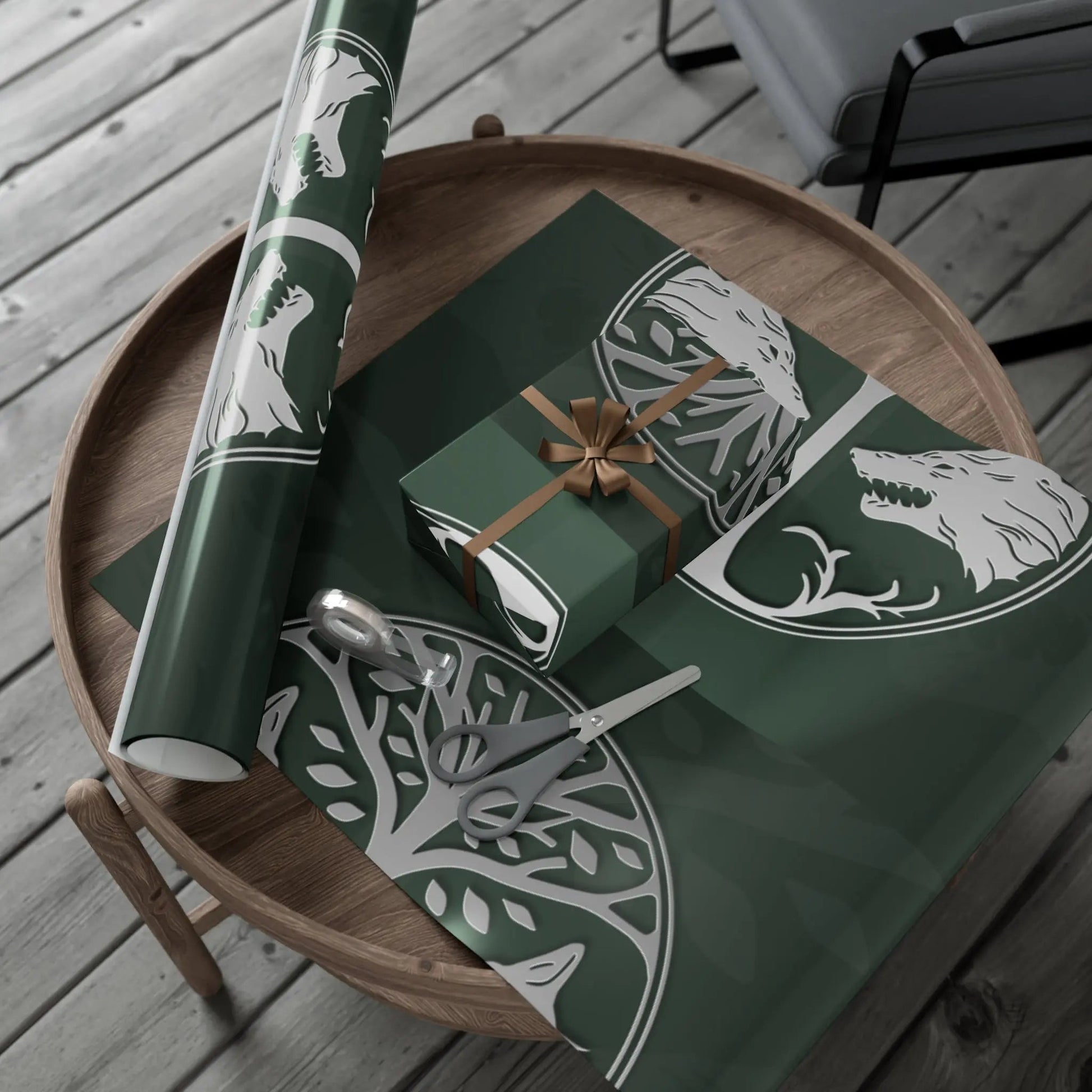 Gift Wrap Papers Iron Banner - Gapo Goods - Home Decor