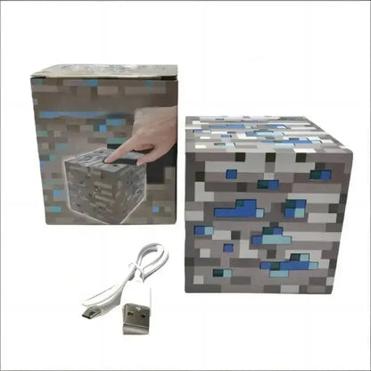 Upgraded Rechargeable Ore Lamp with Touch and Clap Features