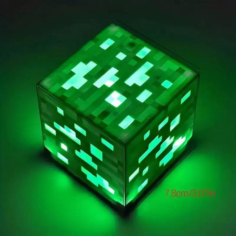 Upgraded Rechargeable Ore Lamp with Touch and Clap Features USB plug Green 2PCS
