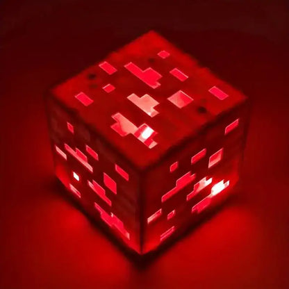 Upgraded Rechargeable Ore Lamp with Touch and Clap Features USB plug Red 2PCS