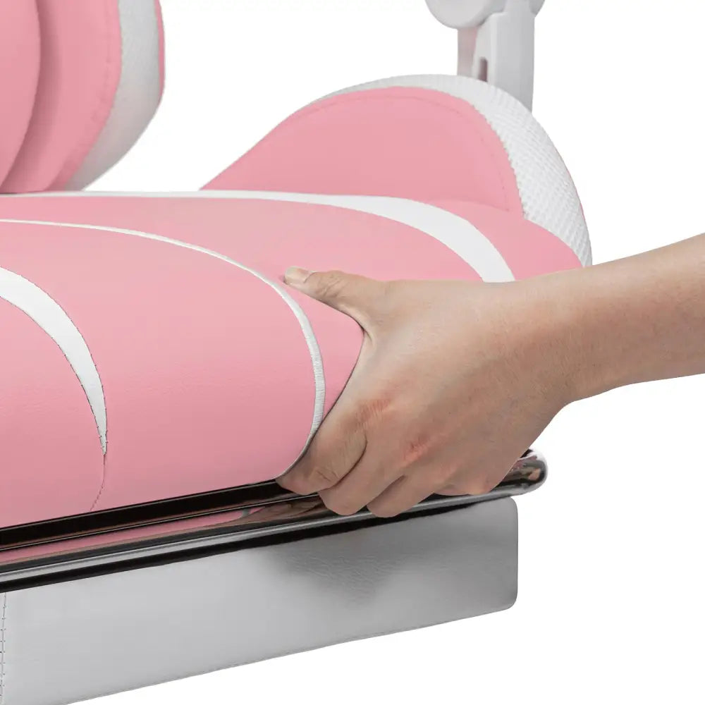 RGB Gaming Chair – Massage Gaming Chair with Bluetooth Speakers, Footrest & LED Lights Gaming Accessories