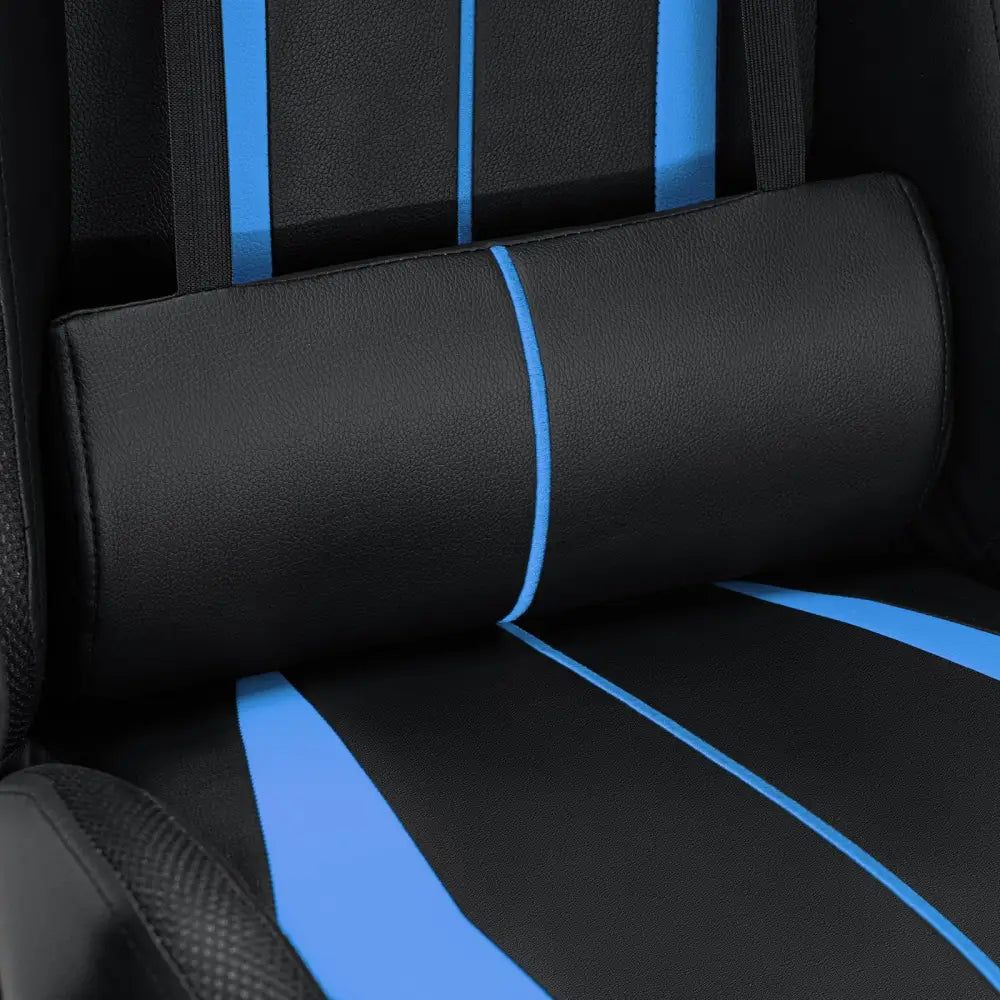 RGB Gaming Chair – Massage Gaming Chair with Bluetooth Speakers, Footrest & LED Lights Gaming Accessories
