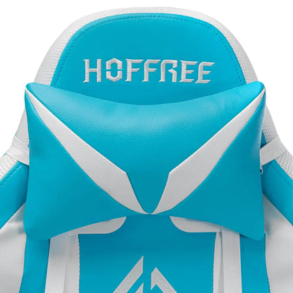 RGB Gaming Chair – Massage Gaming Chair with Bluetooth Speakers, Footrest & LED Lights Gaming Accessories