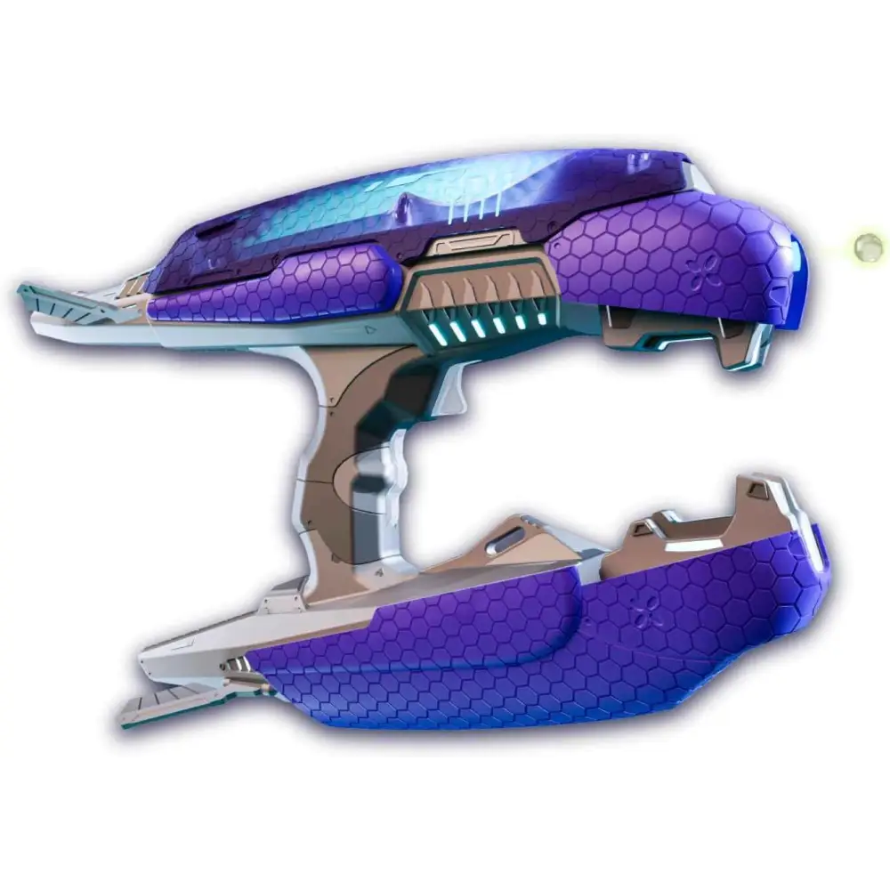 Halo Plasma Blaster – Type-25 Glow-in-the-Dark Gel Ball Blaster with Starfire Gellets™ & Tracer Function Collectible