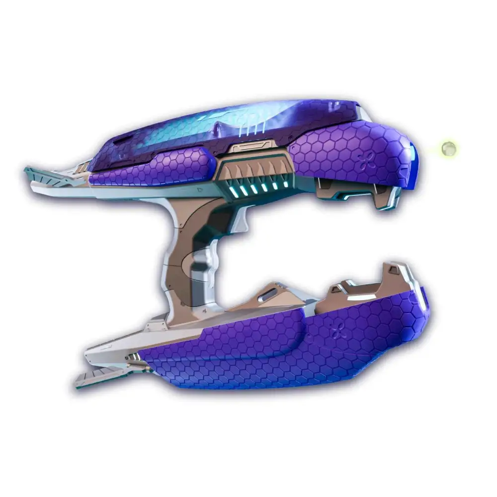 Halo Plasma Blaster – Type-25 Glow-in-the-Dark Gel Ball Blaster with Starfire Gellets™ & Tracer Function Collectible