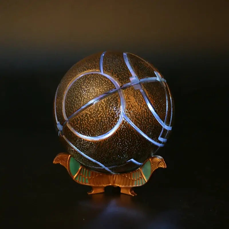 Glowing Apple of Eden with integrated LED lighting magic - With Box