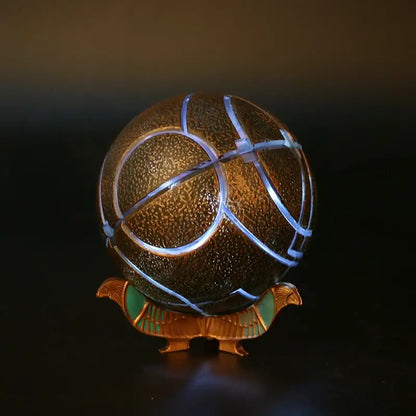 Glowing Apple of Eden with integrated LED lighting magic - With Box