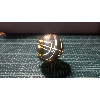 Glowing Apple of Eden with integrated LED lighting magic - With Box