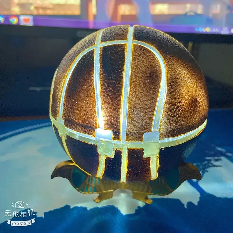 Glowing Apple of Eden with integrated LED lighting magic - With Box
