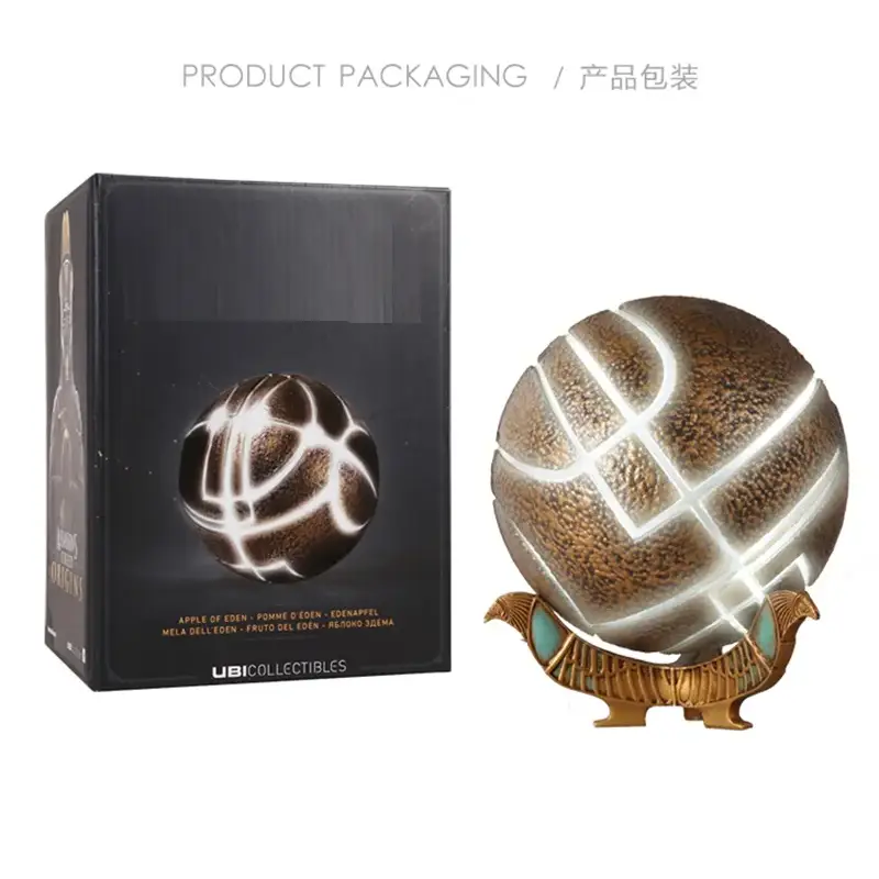 Glowing Apple of Eden with integrated LED lighting magic - With Box
