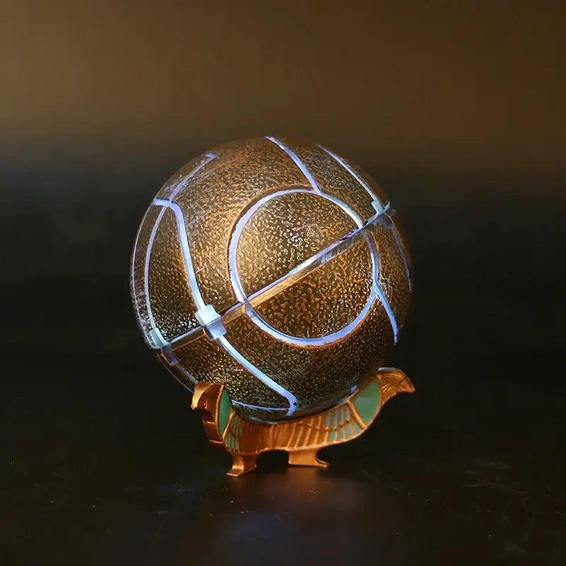 Glowing Apple of Eden with integrated LED lighting magic - With Box
