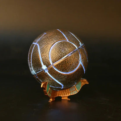 Glowing Apple of Eden with integrated LED lighting magic - With Box