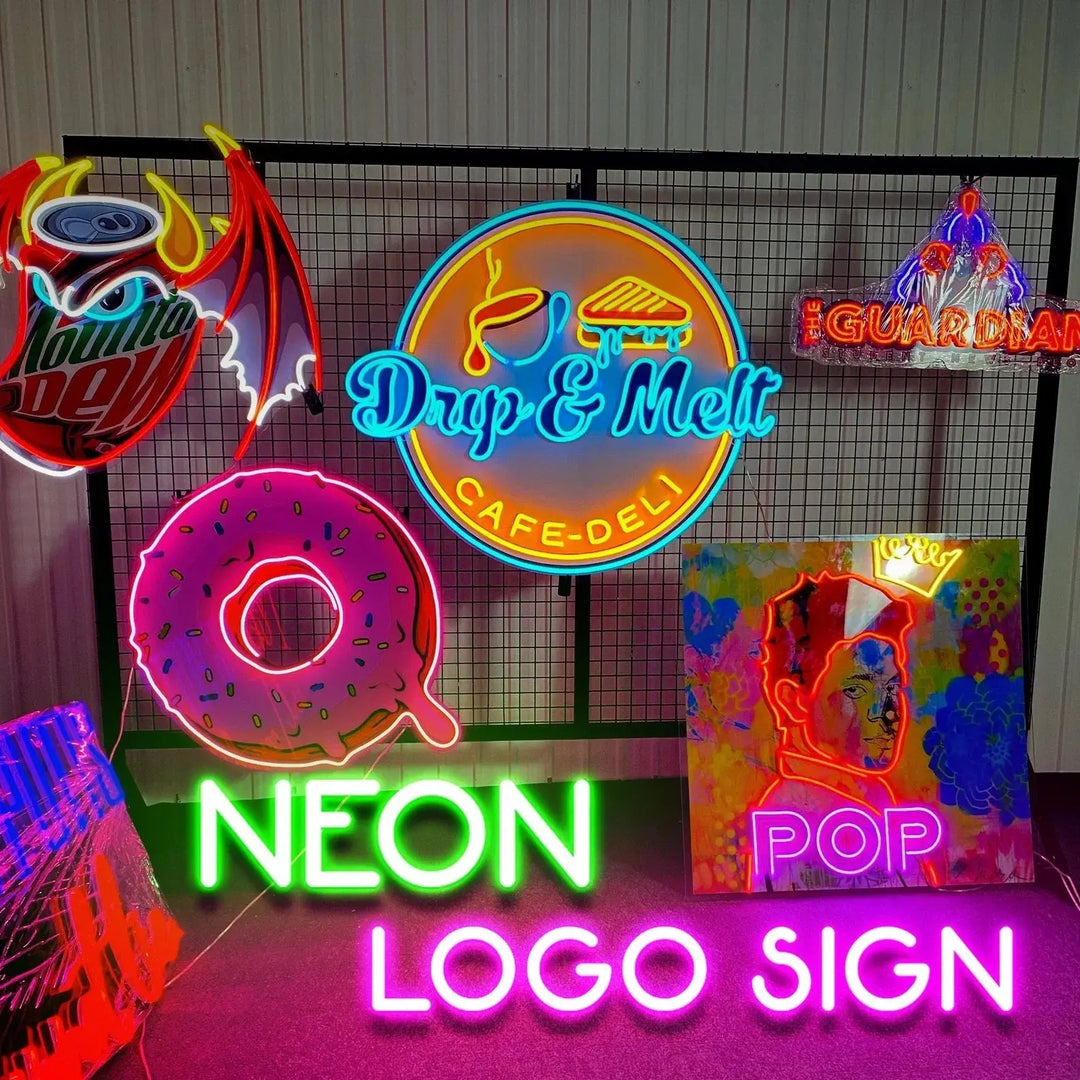 Glowing Nightmares: Five Nights at Freddy’s Neon Sign - Gapo Goods - Wall Art